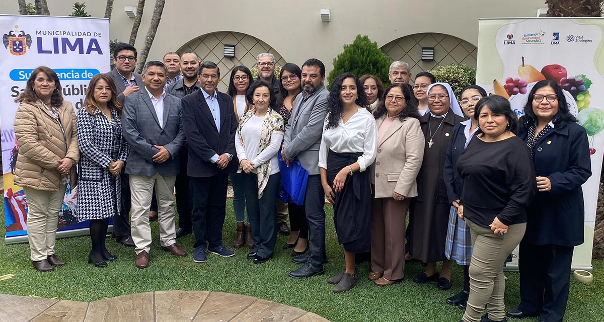 III Mesa de Diálogo sobre Alimentación Saludable en Entornos Escolares en Lima
